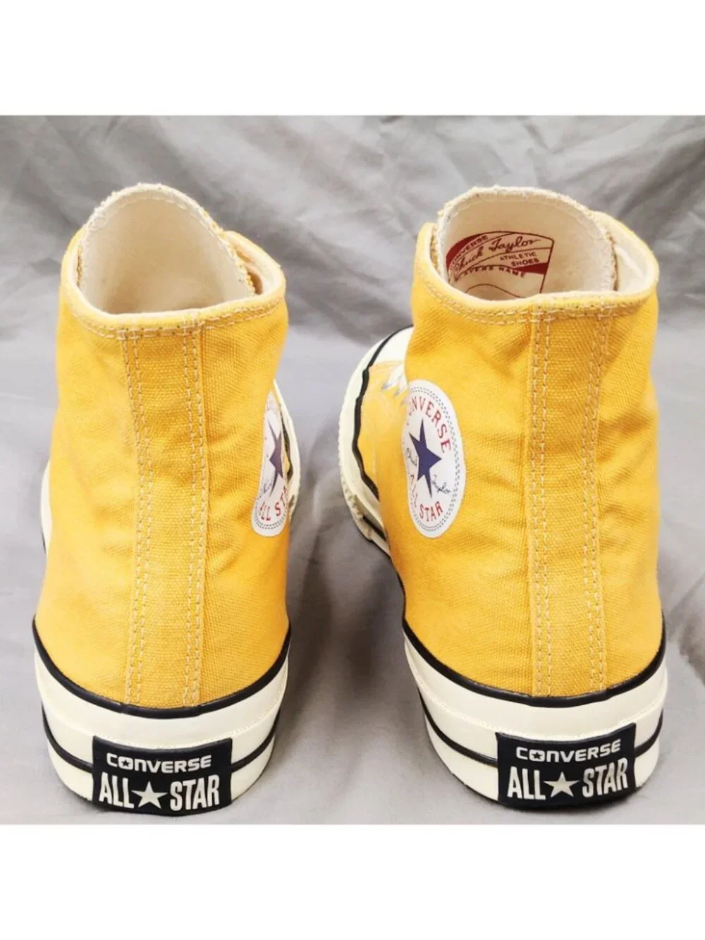 Converse Chuck 70 142336C Sunflower Yellow High Top Mens 7.5 Womens 9.5